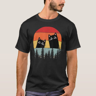Camiseta Black Cat Apreciation Day Cute Black Cats Vintage