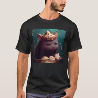 Camiseta Black Cat Axolotl Chocolate