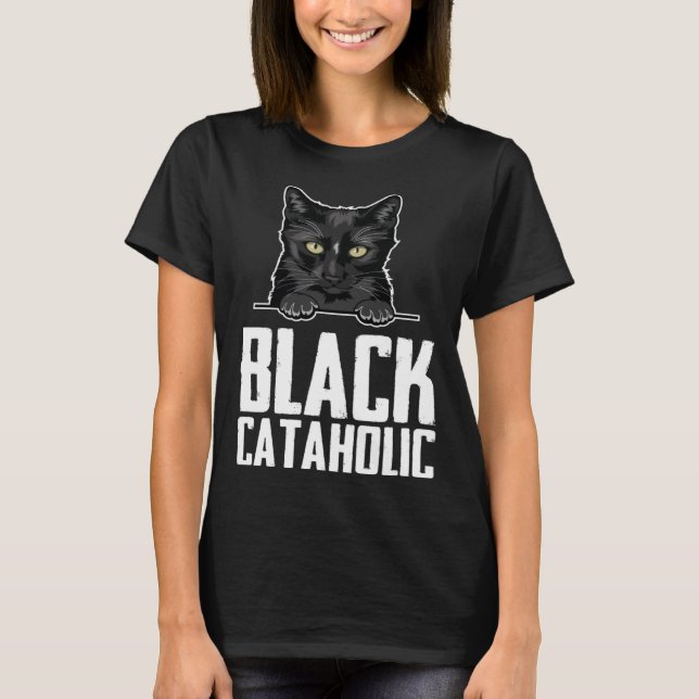 Camiseta Black Cat Black Mom (Anverso)