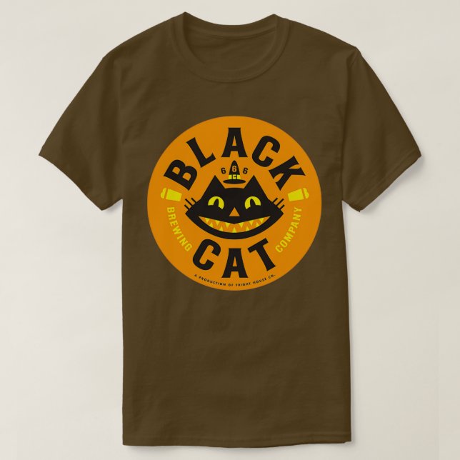 Camiseta Black Cat Brewing Co Classique (Diseño del anverso)