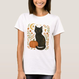 Camiseta Black cat halloweening • too cute to spook • cat