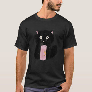 Camiseta Black Cat Lover Cute Funny Kawaii Kitten Perfect C