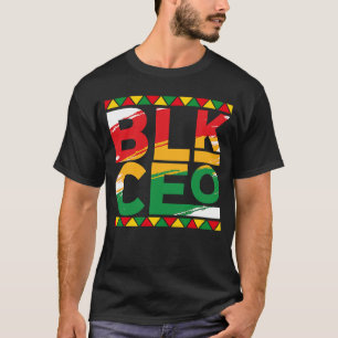 Camiseta Black Ceo African American Emprendedor Black Busi
