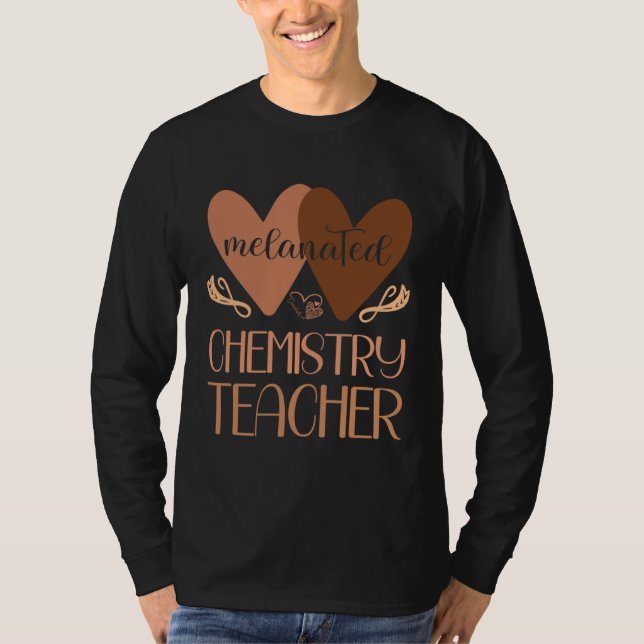 Camiseta Black Chemistry Teacher Black History Women Africa (Anverso)