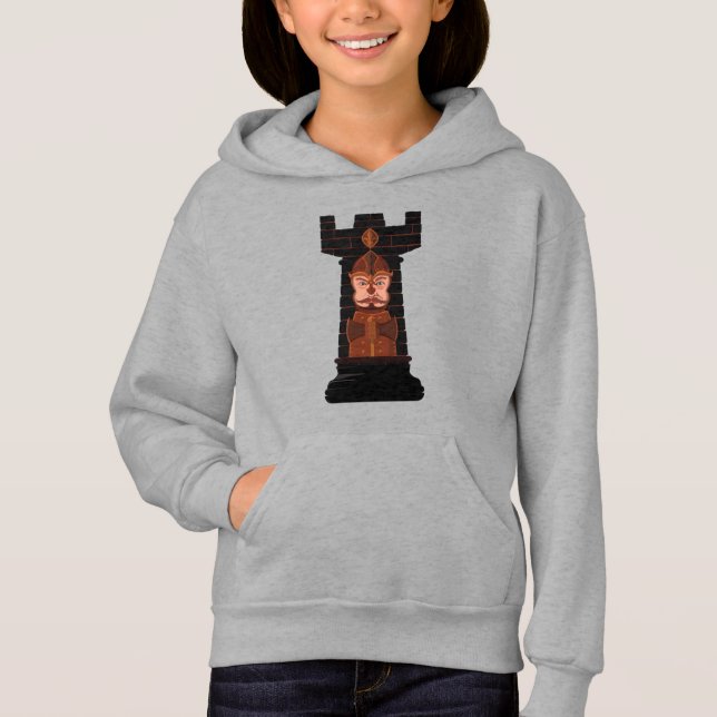 Camiseta Black Chess Rook (Anverso)