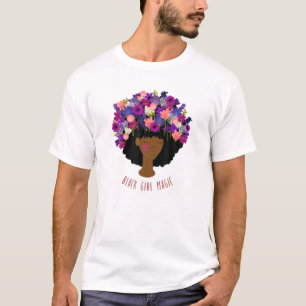 Camiseta Black Chica Magic Afro Queen BLM Melanin