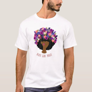 Camiseta Black Chica Magic Afro Queen BLM Melanin