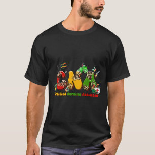 Camiseta Black Cna Graduation Certified Enfermería Istant B