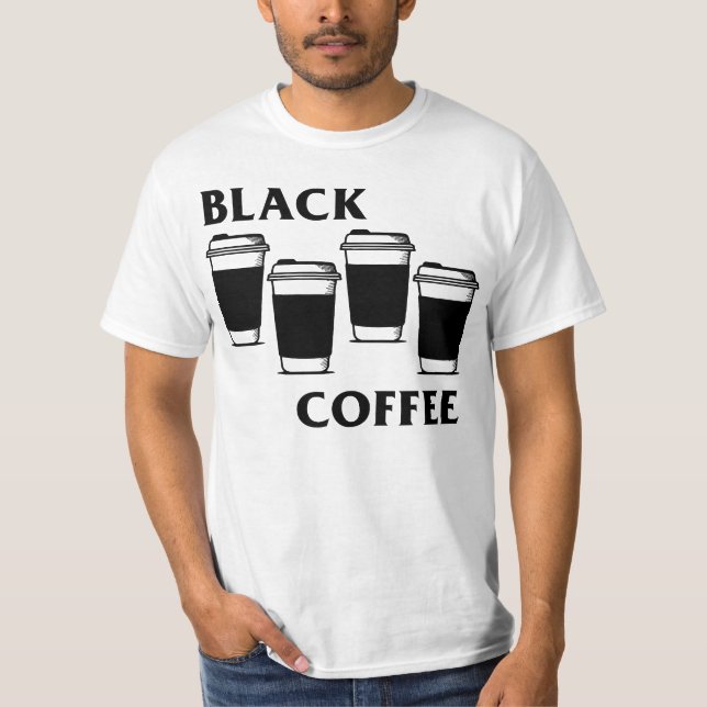 Camiseta Black Coffee (Anverso)