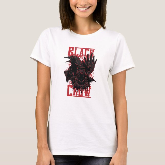 Camiseta Black Crow (Anverso)