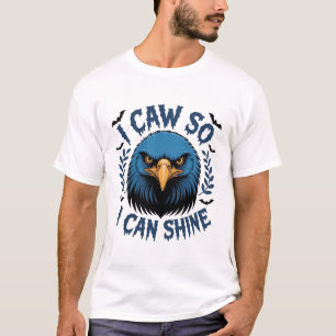 Camiseta Black Crow F, Caw F, Funny Bird Dance Guay Present