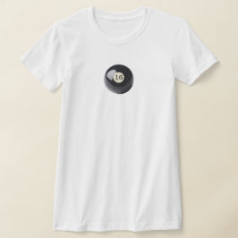 Camiseta Black Cue Ball 16