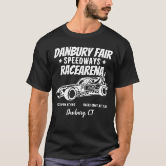 Camiseta Black Danbury Fair Racearena Speedway 1-Side Tee!