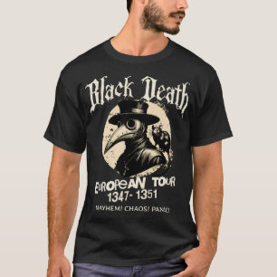 Camiseta Black Death European Tour