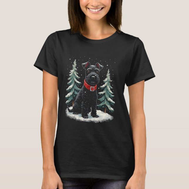 Camiseta Black Dog Winter (Anverso)