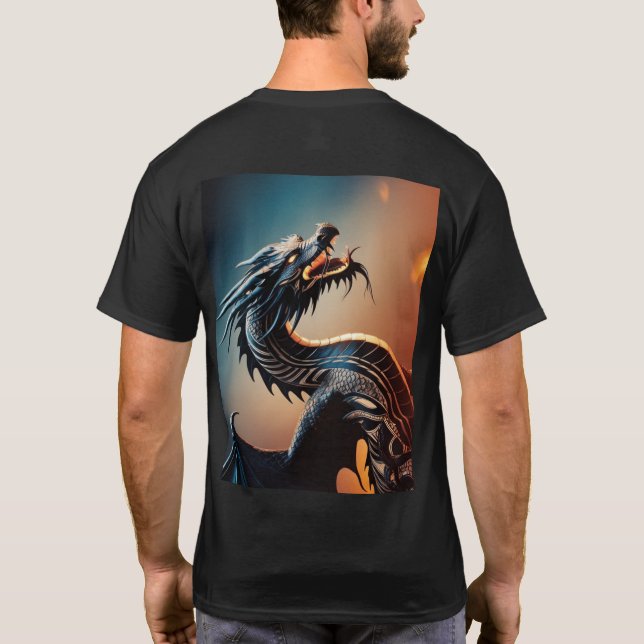 Camiseta Black Dragon (Reverso)