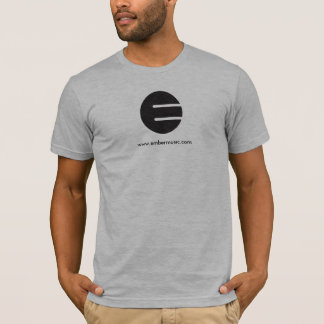 Camiseta "Black E" de la música de los ember - Gri