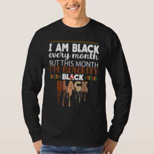 Camiseta Black Every Month Black History African Bhm Blacki