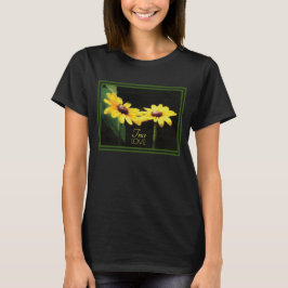 Camiseta Black Eyed Susan True Love Photo