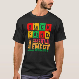 Camiseta Black Father The Essential Element Father's Day Fu