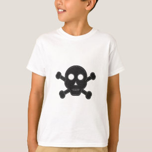 Camiseta Black Felt Skull