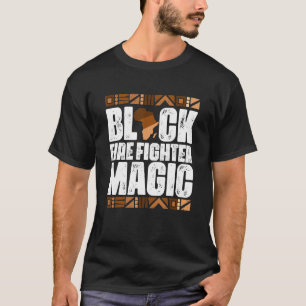 Camiseta Black Fire Fighter Magic Black History Mono BLM