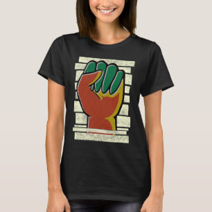 Camiseta Black Fis African American Prige Black History Mon
