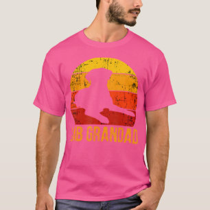 Camiseta Black Fox Red Chocolate Lab Grandad Labrador Retri