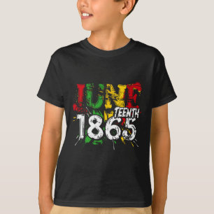 Camiseta Black Freedom Juneton 1865 Orgullo Negro Mujeres