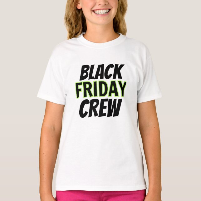 Camiseta Black Friday Crew (Anverso)