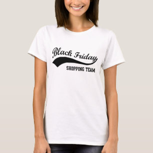 Camiseta Black Friday Shopping Team Funny Thankending