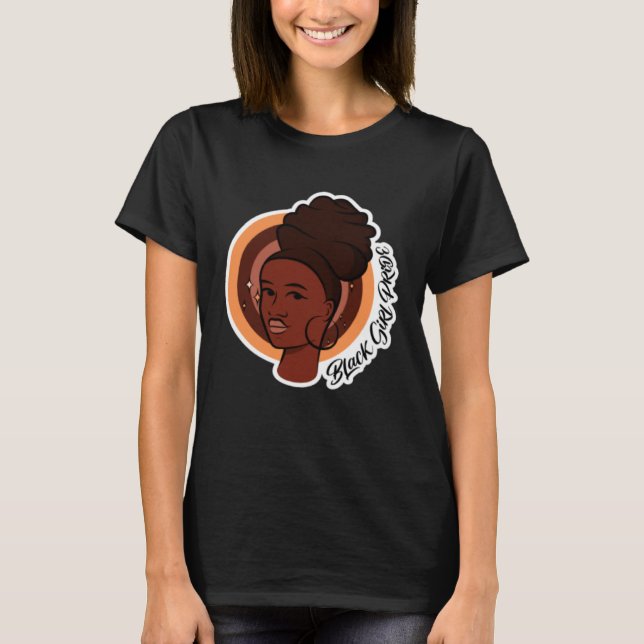Camiseta Black Girl Pride (Anverso)