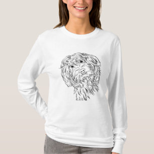 Camiseta Black Havanese completamente desarrollado