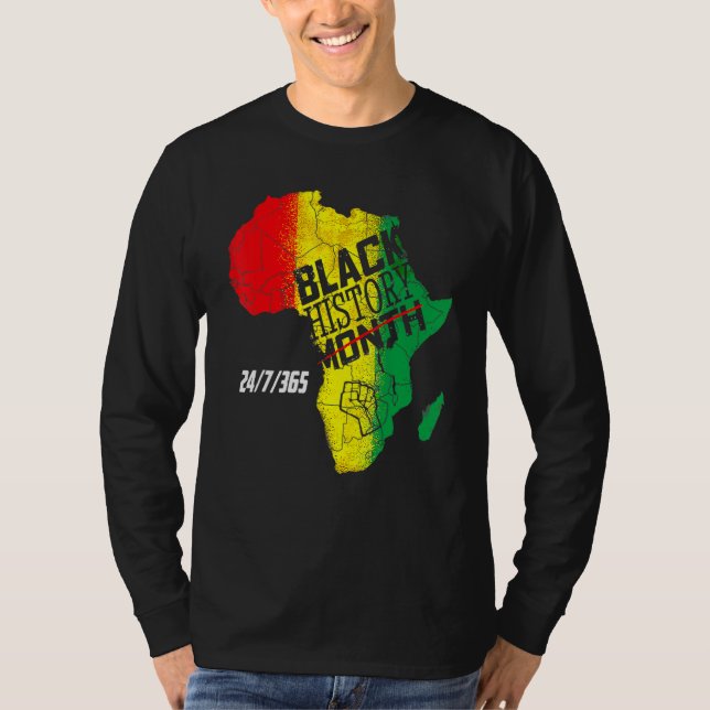 Camiseta Black History 247365 Men Women Kids Black History  (Anverso)