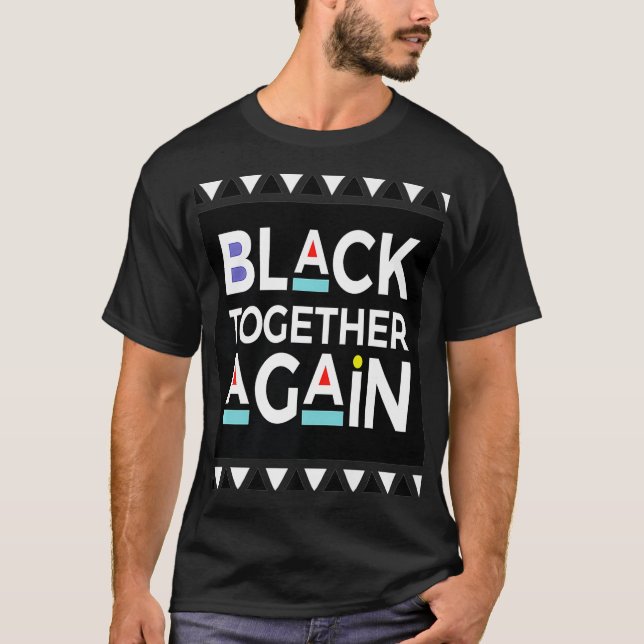 Camiseta Black HIstory Black Together (Anverso)