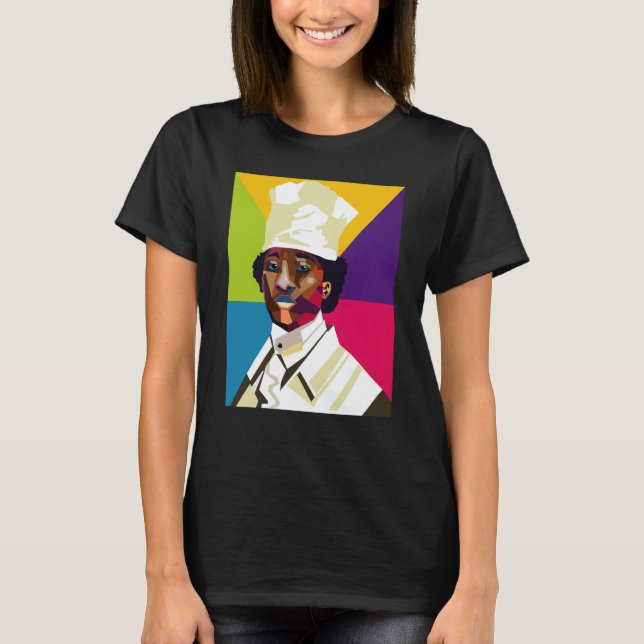 Camiseta Black History Executive Chef Hercules (Anverso)