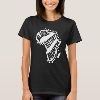 Camiseta Black History For African American Black History M