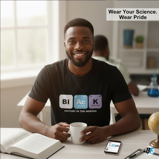 Camiseta Black History In The Making Periodic Table Science (Subido por el creador)