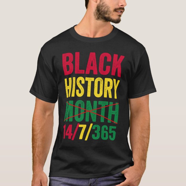 Camiseta Black History Month (Anverso)