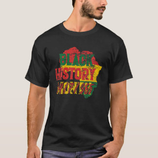 Camiseta Black History Month 2022 24/7/365 African American