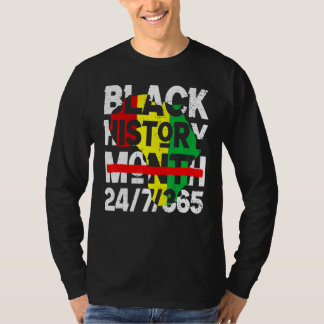 Camiseta Black History Month 247365 2023 Proud African Mela