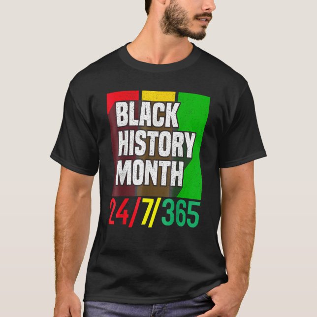 Camiseta Black History Month 247365 African American Melani (Anverso)