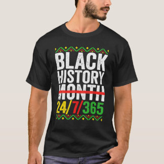 Camiseta Black History Month 247365 African American Melani