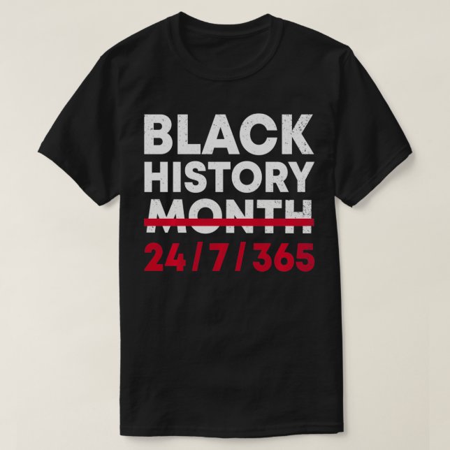 Camiseta Black History Month 247365 African American Pride  (Diseño del anverso)