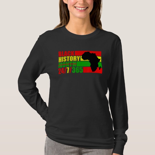 Camiseta Black History Month 247365   Black History Month 2 (Anverso)