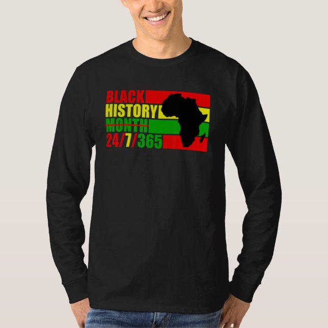 Camiseta Black History Month 247365   Black History Month 2 (Anverso)
