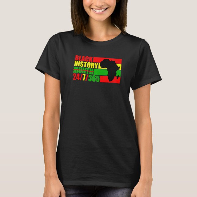 Camiseta Black History Month 247365  Black History Month 20 (Anverso)