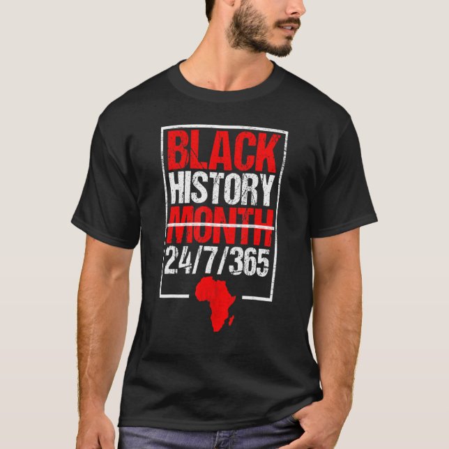 Camiseta Black History Month 247365 Black History Month 202 (Anverso)