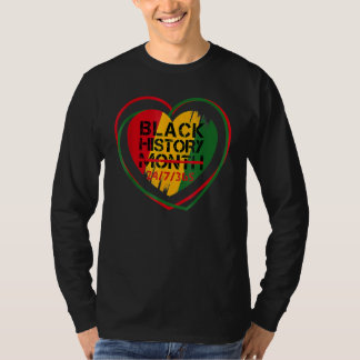 Camiseta Black History Month 247365 Melanin Afro African Pr