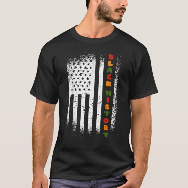 Camiseta Black History Month 247365 Pride African American_ (Anverso)